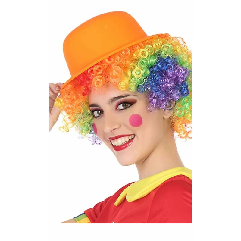 Clown Melone Orange beflockt