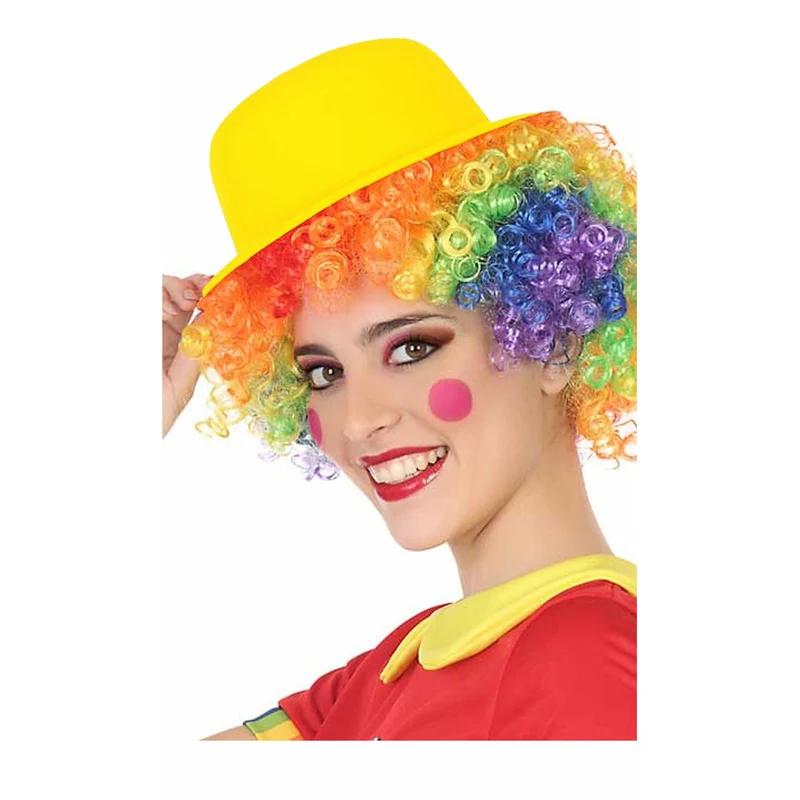 Clown Melone Gelb beflockt