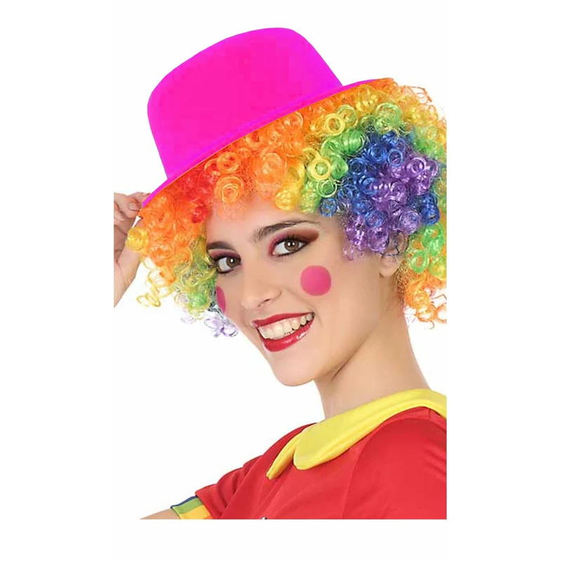 Clown Melone fuchsia beflockt