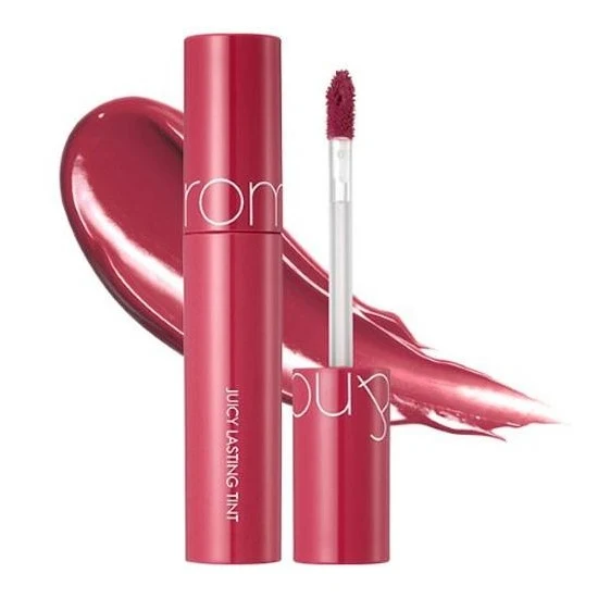 [Self-operated] Korean ROMAND Juice Water Lip Glaze Mirror Series #06 FIGFIG Fig Color 5.5g Long-lasting Waterproof Lipstick Lipstick