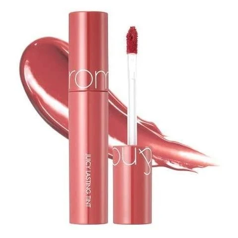 [Self-operated] Korean ROMAND Juice Water Lip Glaze Mirror Series #11 Pink Pumpkin 5.5g Long-lasting Waterproof Lipstick Lipstick