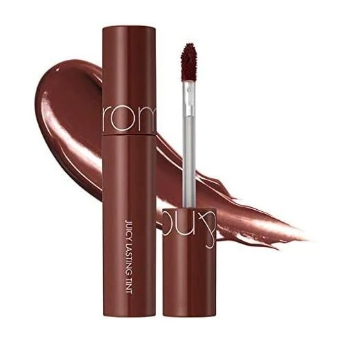 [Self-operated] Korean ROMAND Juice Water Lip Glaze Mirror Series #20 Dark Coconut 5.5g Long-lasting Waterproof Lipstick Lipstick