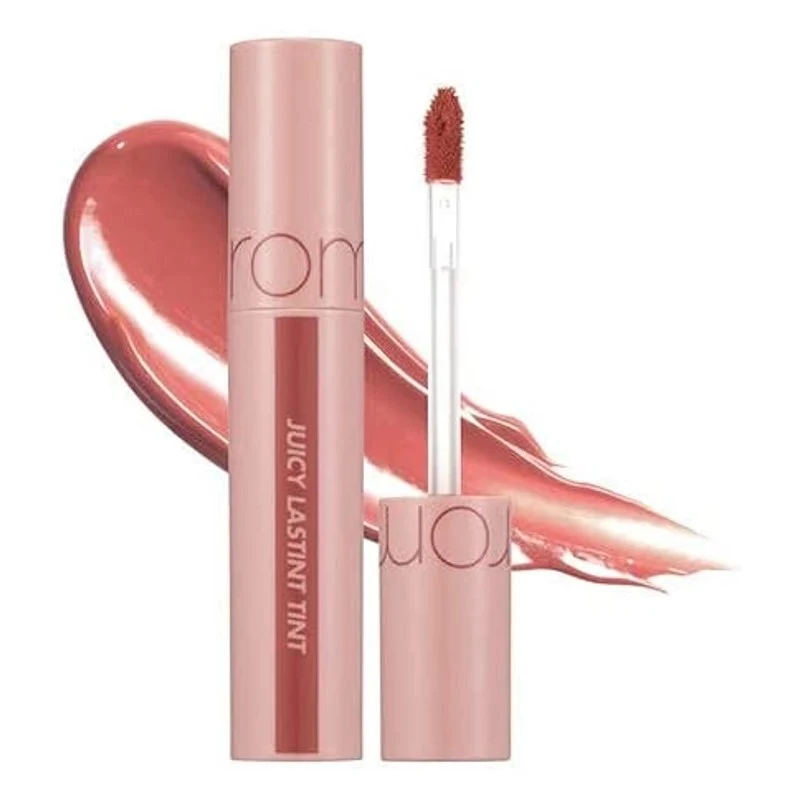 [Self-operated] Korean ROMAND Juice Water Lip Glaze Mirror Series #23 Nucadamia Walnut Kernel 5.5g Long-lasting Waterproof Non-fading Lipstick Lipstick