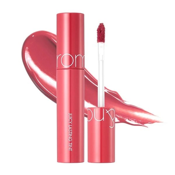 [Self-operated] Korean ROMAND Juice Water Lip Glaze Mirror Series #09 Litchi Coral 5.5g Long-lasting waterproof non-fading lipstick lipstick