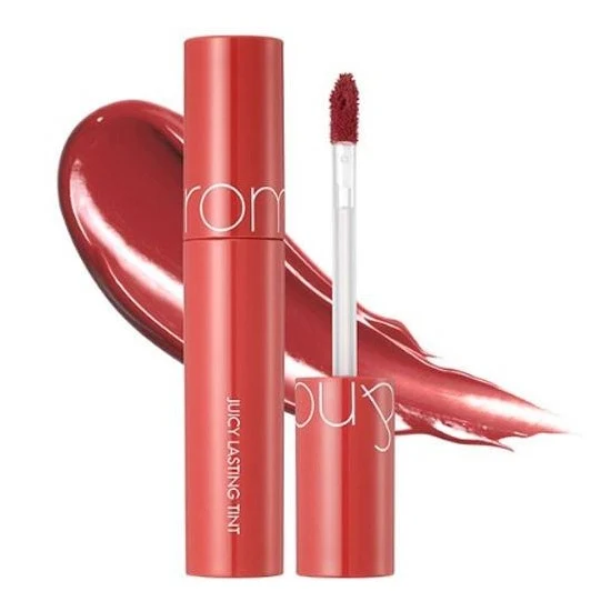[Self-operated] Korean ROMAND Juice Water Lip Glaze Mirror Series #07 Jujubu Red Date 5.5g Long-lasting Waterproof Lipstick Lipstick