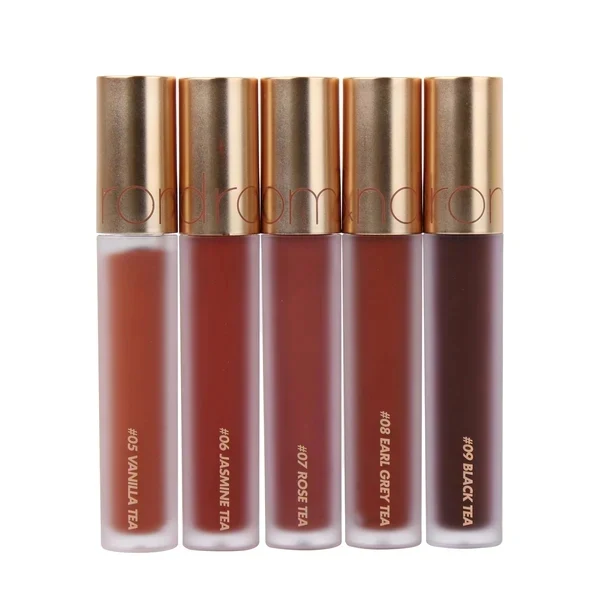 [Self-operated] Korean ROMAND Milk Tea Velvet Matte Lip Glaze #09 Black Tea Brown Sugar Milk Tea 4.4g Long-lasting waterproof non-fading lipstick lipstick