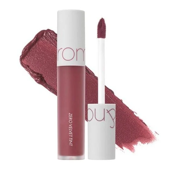 [Self-operated] Korean ROMAND Velvet Velvet Matte Lip Glaze #04 Burnt Heart 5.5g Long-lasting waterproof non-fading lipstick lipstick