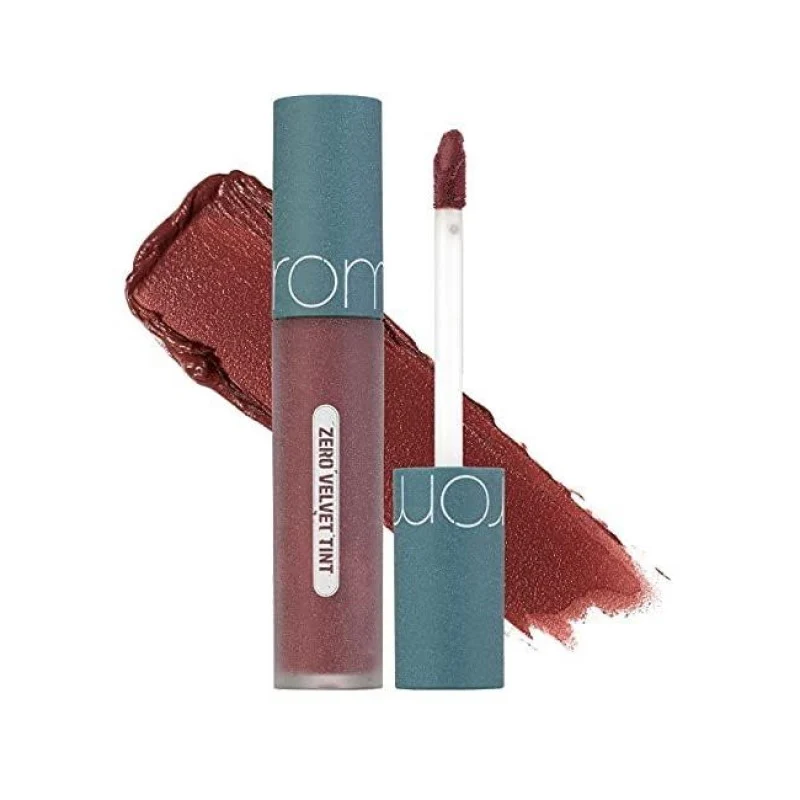 [Self-operated] Korean ROMAND Velvet Velvet Matte Lip Glaze #23 Vintage Taupe retro maroon 5.5g long-lasting waterproof non-fading lipstick lipstick