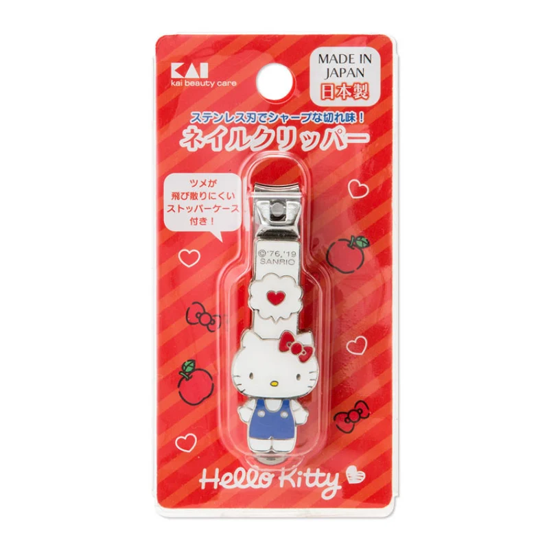 [Self-operated] Japanese Sanrio nail clippers kitty cat style 1 pack anti-splash nail clippers