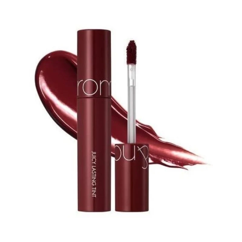 [Self-operated] Korean ROMAND Juice Water Lip Glaze Mirror Series #21 Deep Sangria 5.5g Long-lasting Waterproof Non-fading Lipstick Lipstick