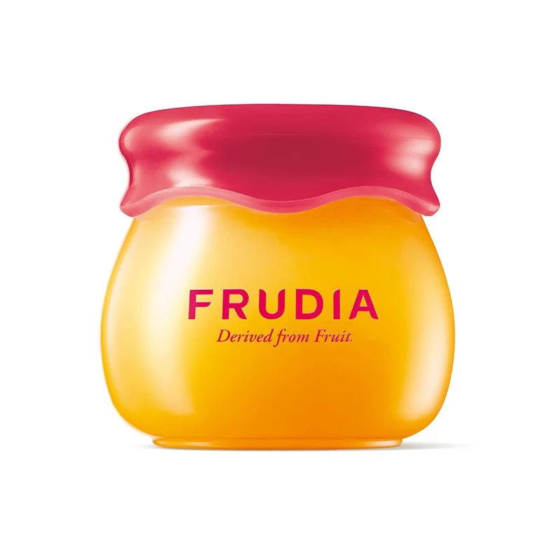 [Self-operated] Korean FRUDIA Honey Jar Lip Mask Pomegranate Honey 10g Cool Mint Scent Moisturizing, Nourishing, Exfoliating, Diminishing Lip Lines, Moisturizing Lip Balm