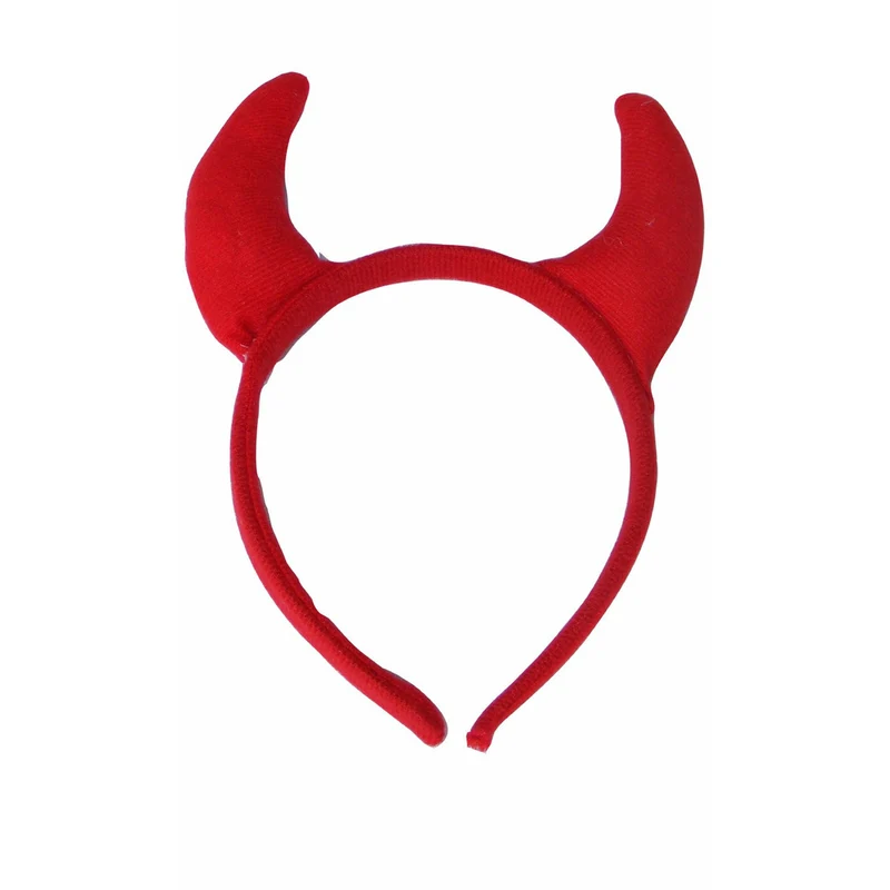 Roter Teufel Haarreif