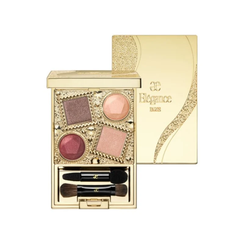 [Self-operated] Japanese Elegance Retro Gemstone Four-Color Eyeshadow Palette #20 4.9g Modify the contours of the eyes, easy to color, naturally three-dimensional and brighten the skin tone