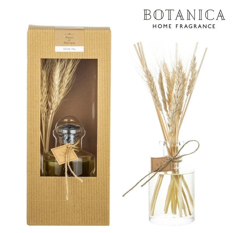 [Self-operated] Japan BOTANICA Plant Reed Aromatherapy Natural Gift Series Fragrance White Tea Fragrance 200ml Fireless Aromatherapy Indoor Diffusing Perfume Stick