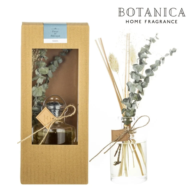 [Self-operated] Japan BOTANICA Plant Reed Aromatherapy Natural Gift Series Fragrance Soap Fragrance 200ml Fireless Aromatherapy Indoor Diffusing Perfume Stick
