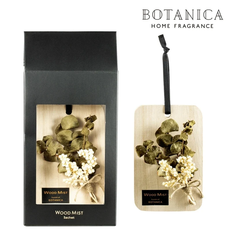 [Self-operated] Japanese BOTANICA Flower and Plant Tag Aromatherapy Sachet Fragrance Eucalyptus 1 Pack Fireless Aromatherapy Indoor Car Fragrance Pendant