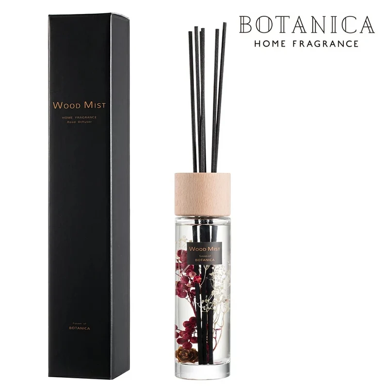 [Self-operated] Japan BOTANICA Flower and Herb Essential Oil Aromatherapy Misty Forest Series Fragrance Cherry Red Berry 110ml Fireless Aromatherapy Indoor Diffusing Perfume Stick