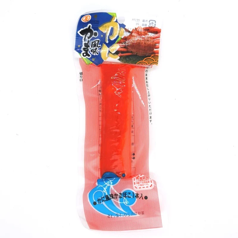 [Self-operated] Japan Marutama Hokkaido crab sticks 45g ready-to-eat shredded crab sticks low-fat hot pot meatballs crab sticks