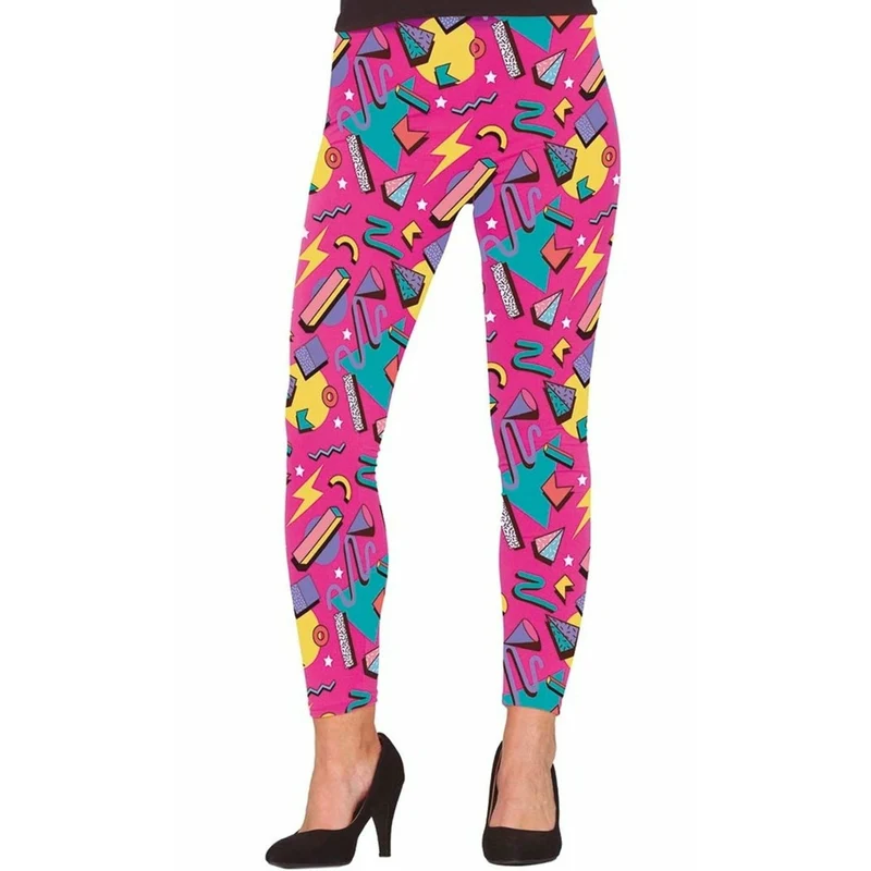 80er Leggings Fuchsia