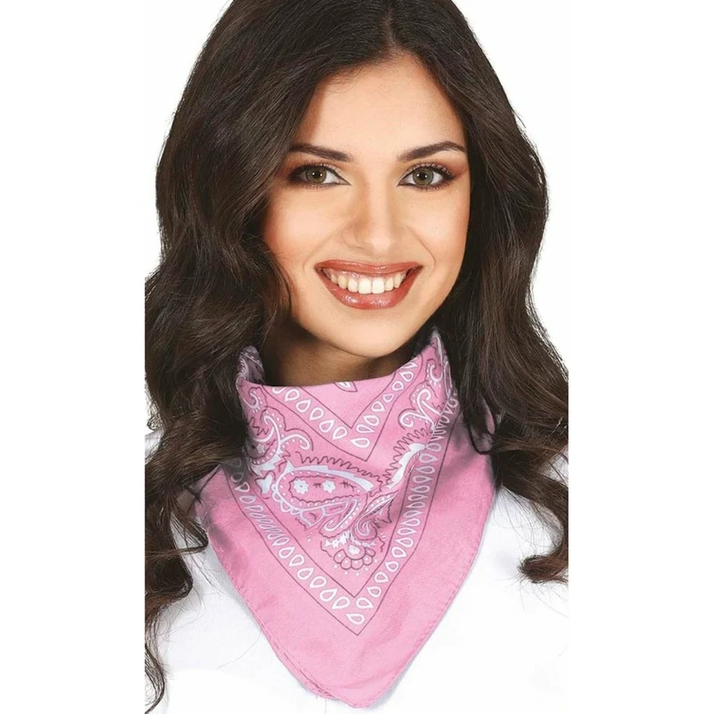Rosa Cowboytuch
