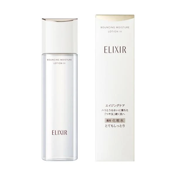 [Self-operated] Japanese Shiseido Elixir New Edition Youyue Vitality Moisturizing Lotion No. III Rich Type 170ml Moisturizing and Moisturizing Skin