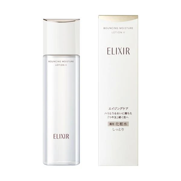 [Self-operated] Japanese Shiseido Elixir New Edition Youyue Vitality Moisturizing Lotion No. II Moisturizing Type 170ml Moisturizing and Nourishing Skin