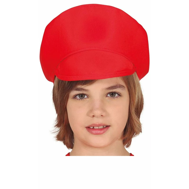 Klempnermütze Mario für Kinder