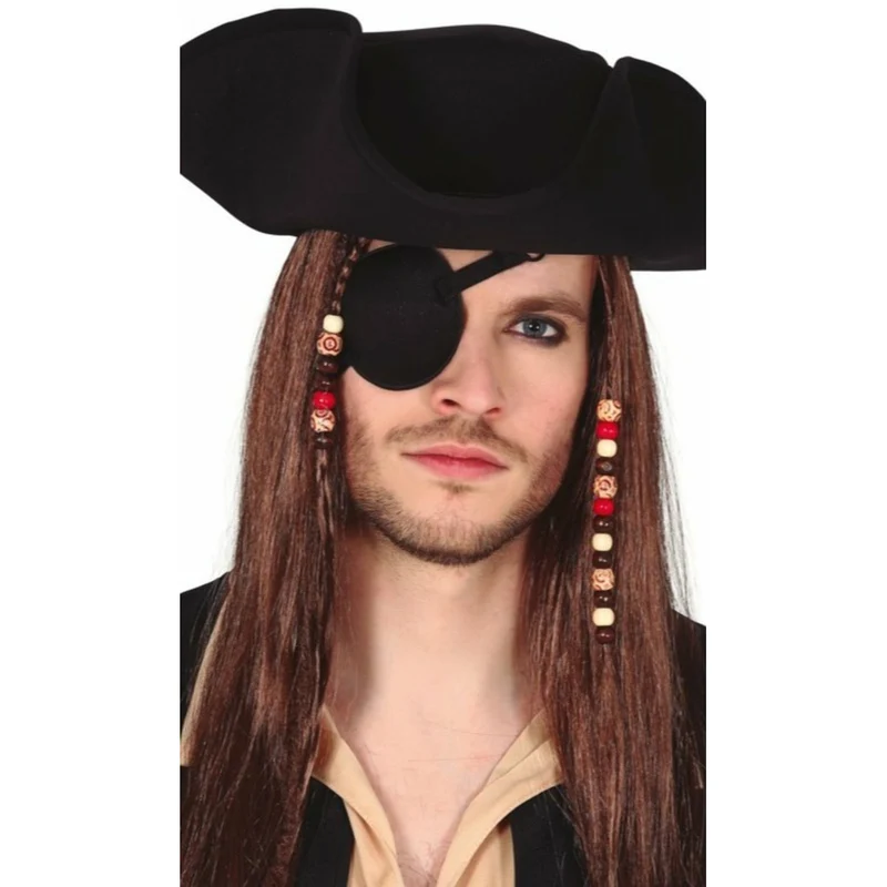 Piraten Augenklappe aus Stoff