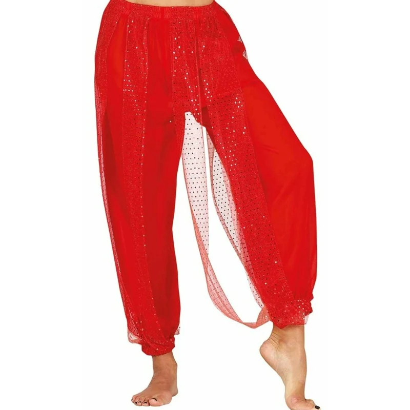 Rote Bauchtanzhose