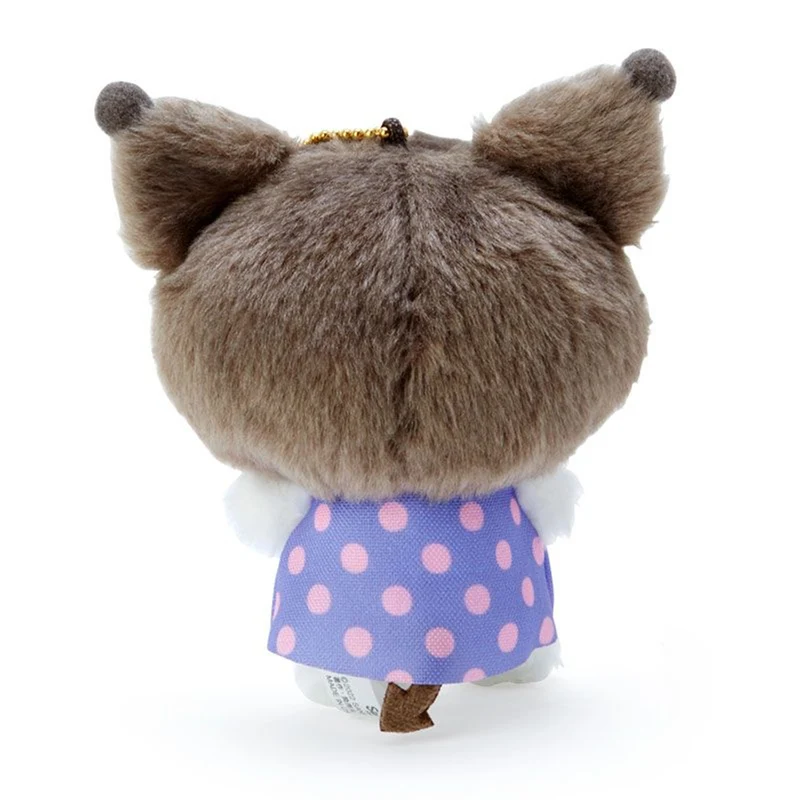 [Self-operated] Japanese Sanrio mascot car bag bag charm keychain Kuromi dot skirt style 1 pack