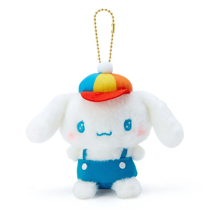 [Self-operated] Japanese Sanrio mascot car bag bag charm keychain color hat big-eared dog style 1 pack