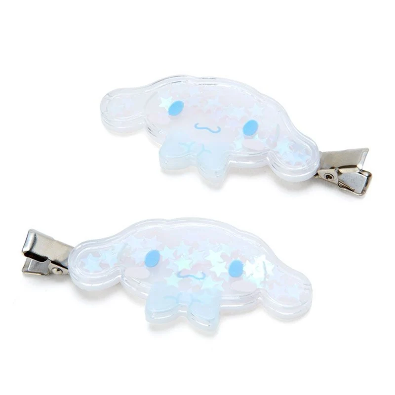 [Self-operated] Japan's Sanrio quicksand star hairpin big-eared dog style front bangs clip headband hairpin hair accessories
