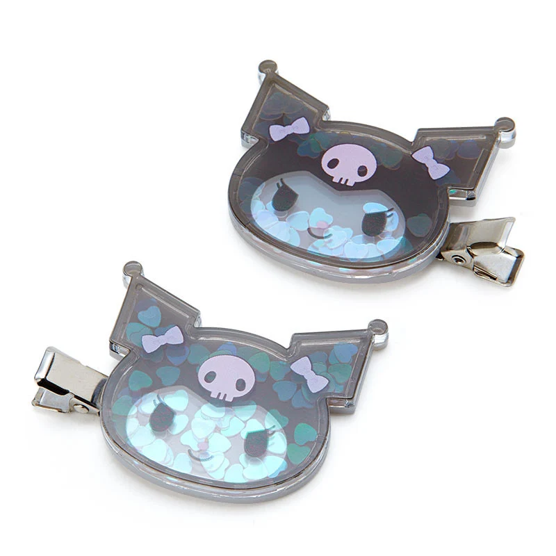 [Self-operated] Japan's Sanrio Quicksand Star Hair Card Kurome Style Front Bangs Clip Hair Accessories Hair Clip Hair Accessories