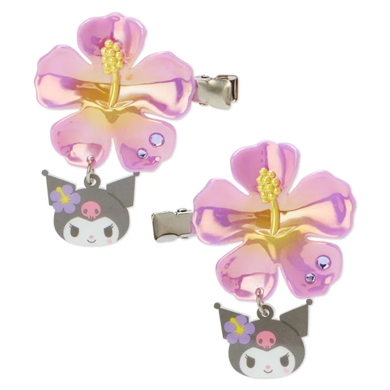 [Self-operated] Japanese Sanrio bangs flower hairpin Kurome style front bangs clip headband hairpin hair accessories