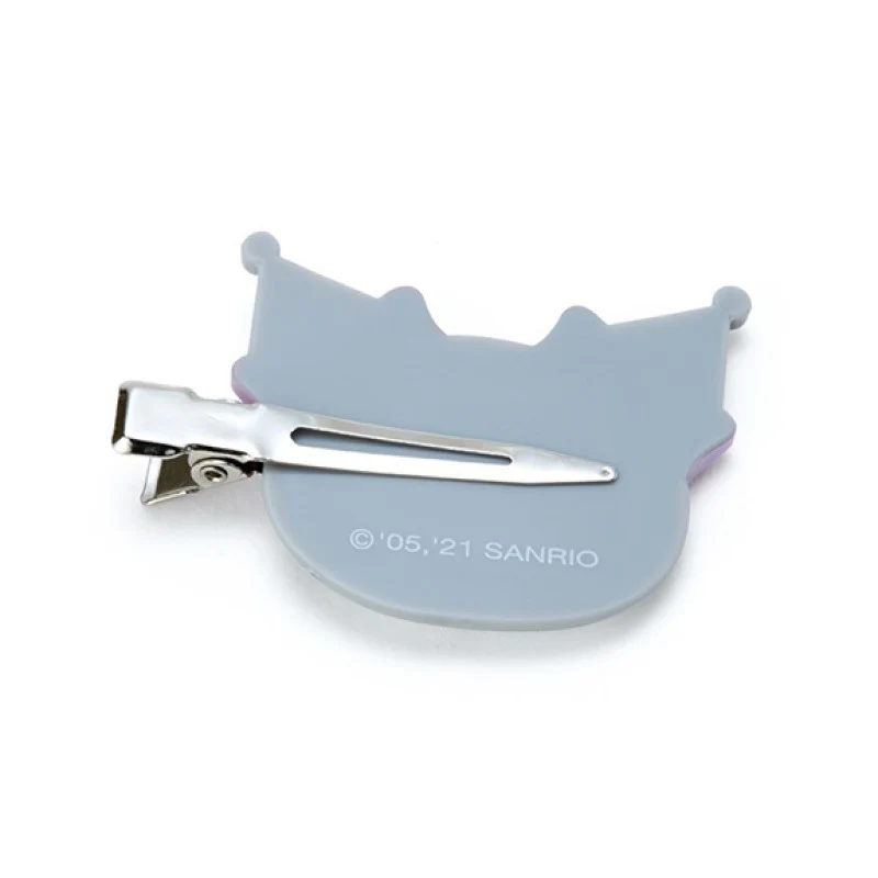 [Self-operated] Japanese Sanrio bangs hairpin Kuromi two-piece set of stylish front bangs clip headband hairpin hair accessories