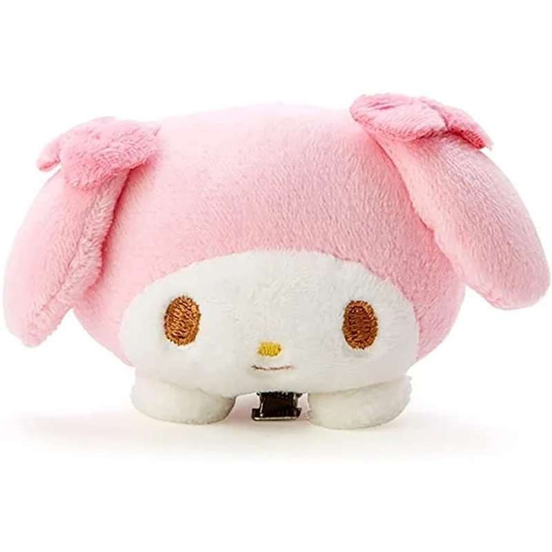 [Self-operated] Japanese Sanrio plush doll hair clip Melody style side clip headband hair clip hair accessories