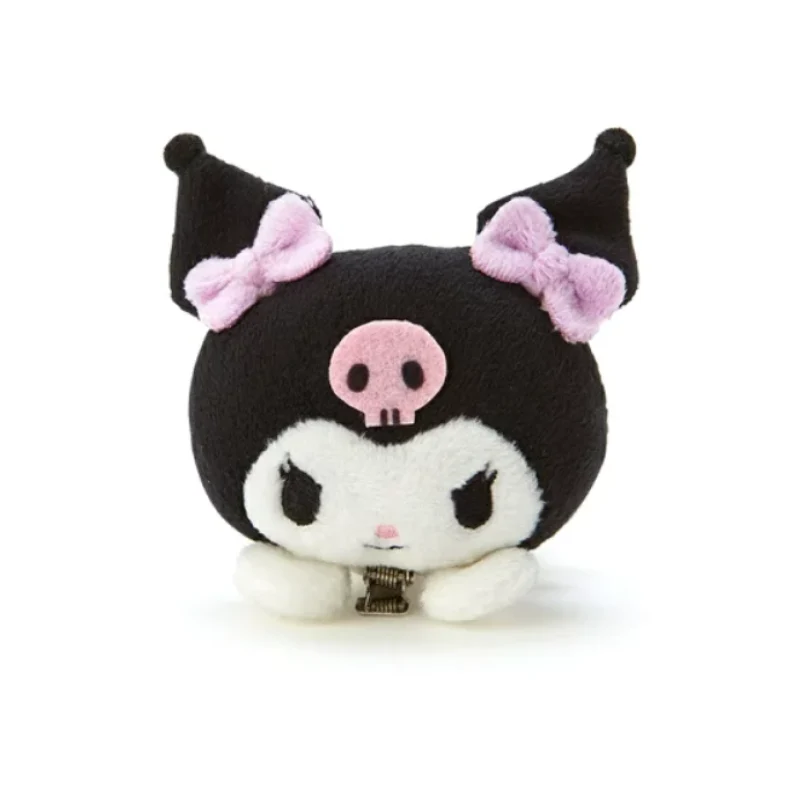 [Self-operated] Japan's Sanrio plush doll hair clip Kurome style side clip headband hair clip hair accessories