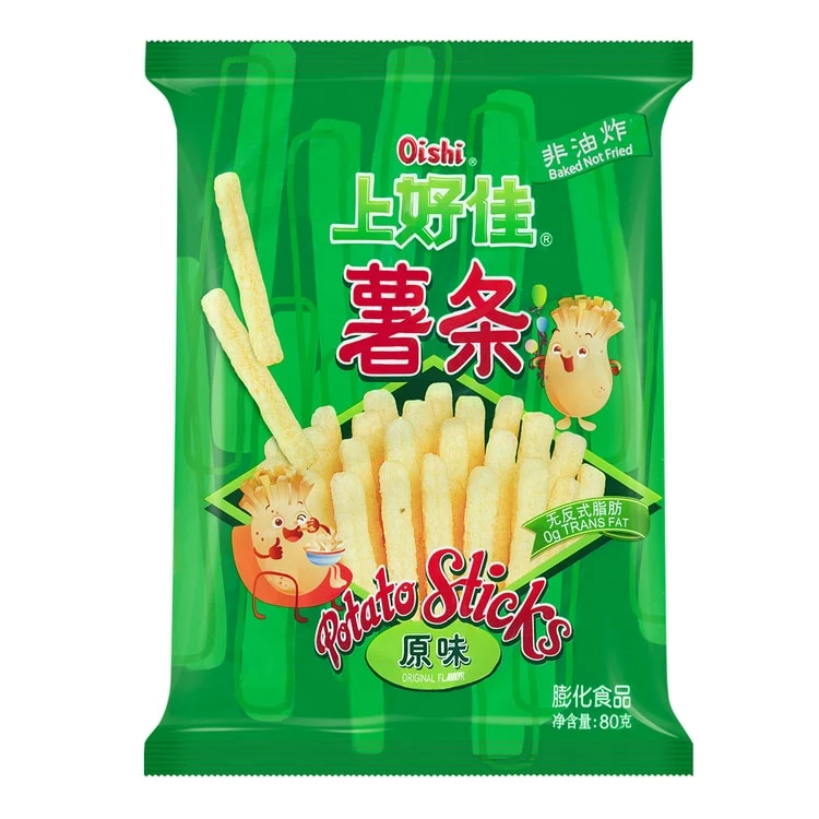 [Self-operated] Chinese OISHI Shanghaojia French Fries Original Flavor 80g