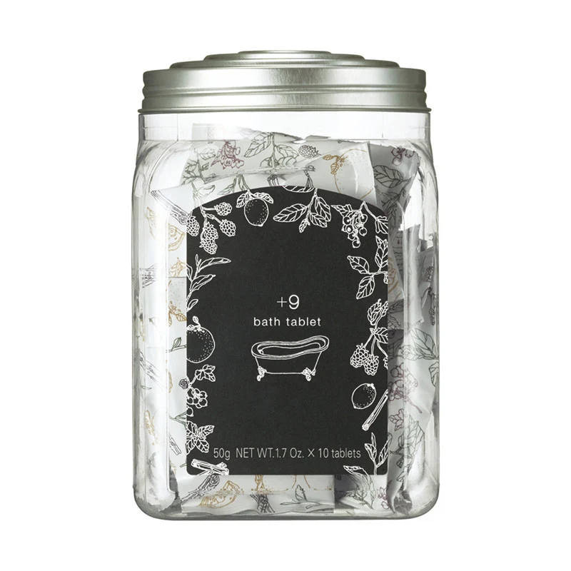 [Self-operated] Japanese POLA +9 carbonated shower gel 50g*10 bags, moisturizing, nourishing, soothing, stress-relieving bath artifact