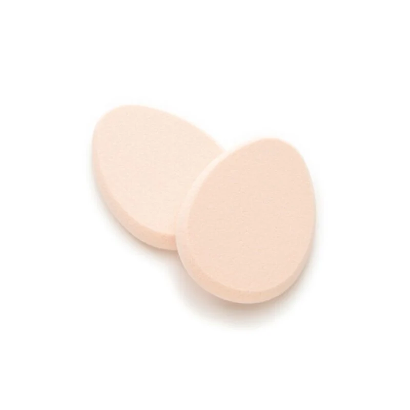 [Self-operated] Japan ROSY ROSA chiffon touch sponge puff, drop-shaped, 2 pieces, wet and dry use