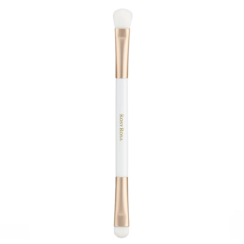 [Self-operated] Japanese ROSY ROSA double-ended eye shadow stick, long style 1 pack, eye shadow brush essential tool for makeup