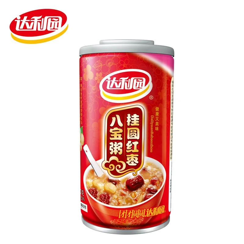 [Self-operated] China Dali Garden Longan, Red Dates and Eight Treasure Porridge 360g/can, quick breakfast, easy to absorb nutrients