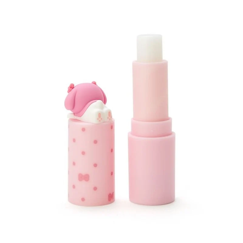 [Self-operated] Japan's Sanrio lip balm + hand cream set Melody floral portable practical set