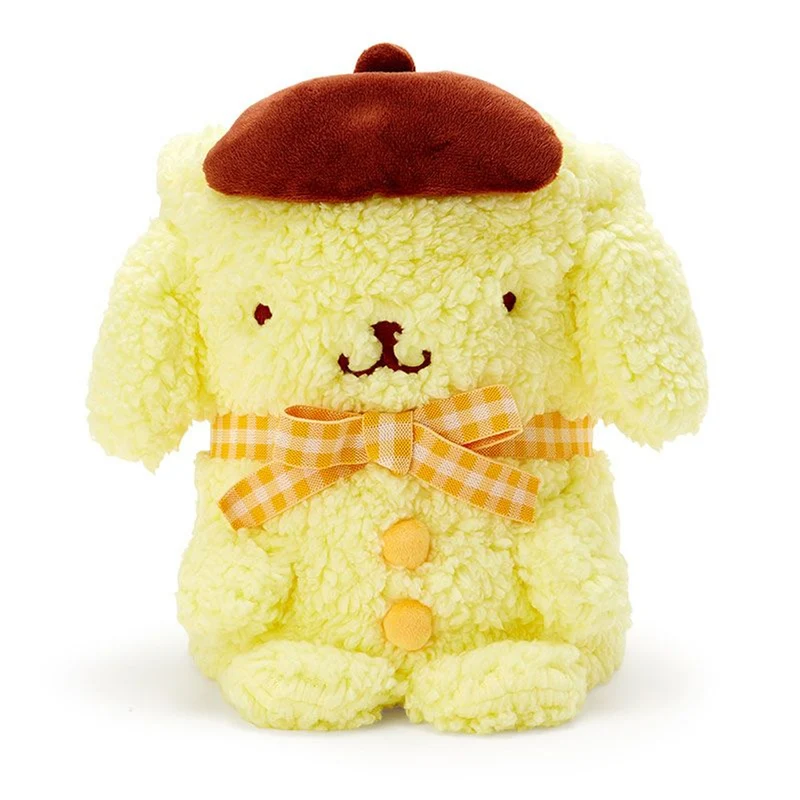 [Self-operated] Japanese Sanrio living room and bedroom foldable blanket pudding dog 1 piece nap air conditioning blanket cute portable home