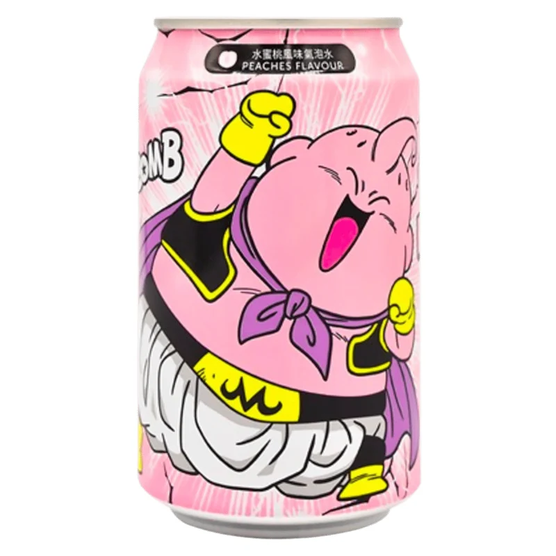 [Self-operated] China Taiwan OCEAN BOMB DRAGON BALL Dragon Ball co-branded fruity sparkling water, peach flavor 330ml