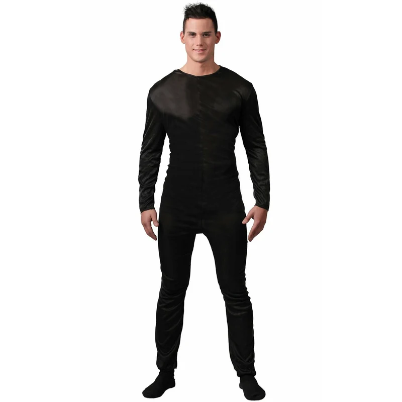 Ganzkörper Body Basic schwarz für Herren