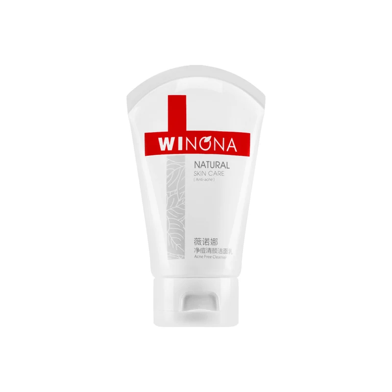 [Self-operated] China WINONA Winona Acne Cleansing Milk 80g Oil Control Acne Deep Cleansing Blackhead Acne Remover Foam Cleanser