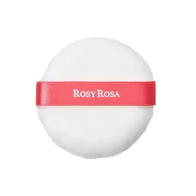 [Self-operated] Japan ROSY ROSA Marshmallow Cream Beauty Plus Velvet Air Cushion Powder Puff, Round, 2 pieces