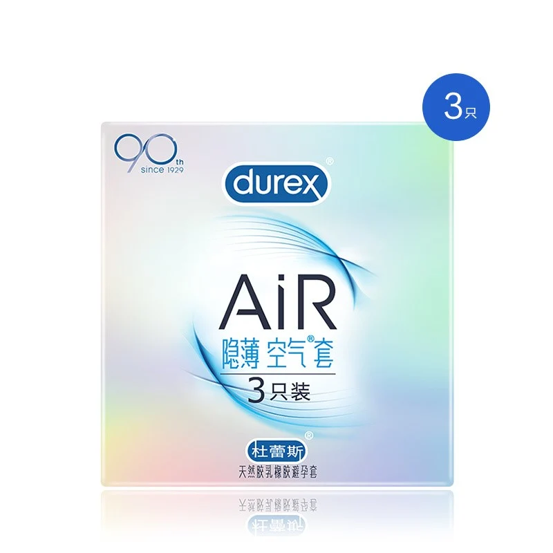 [Self-operated] China Durex Thin Air Condoms 3 Pack Long-lasting Leak-proof Condoms