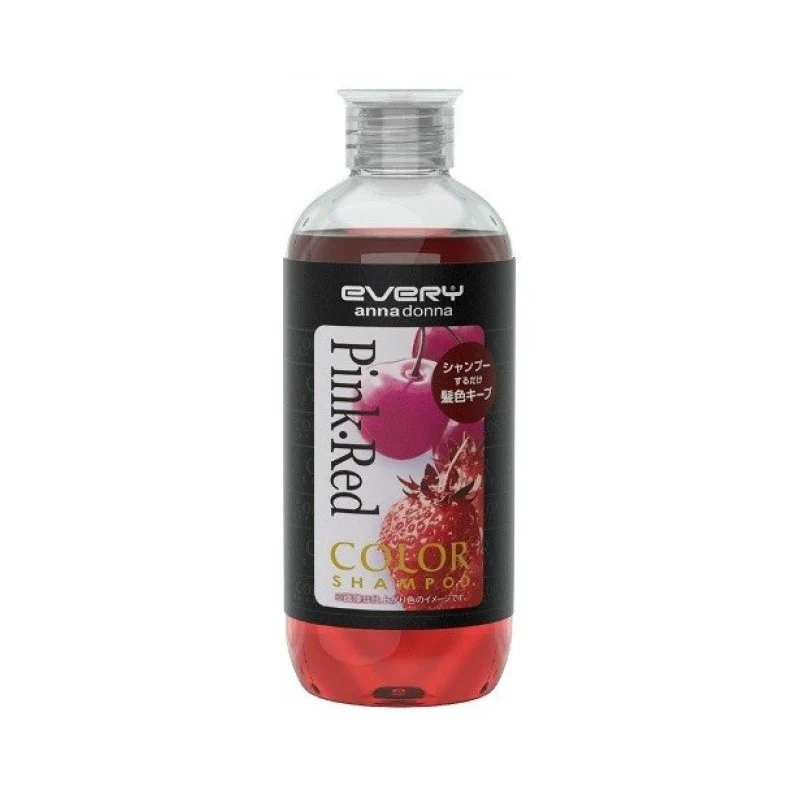 [Self-operated] Japanese Annadonna Color Fixing Shampoo #Pink·Red 300ml hair care and nourishing, color fixing, color replenishing and deep nourishing